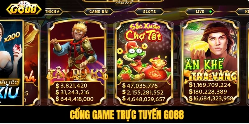 Go88 - Link vào cổng game bài Go88 mới nhất không bị chặn 3 Cổng game trực tuyến Go88