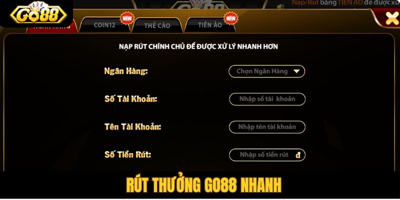 Go88 - Link vào cổng game bài Go88 mới nhất không bị chặn 14 Rút thưởng Go88 nhanh