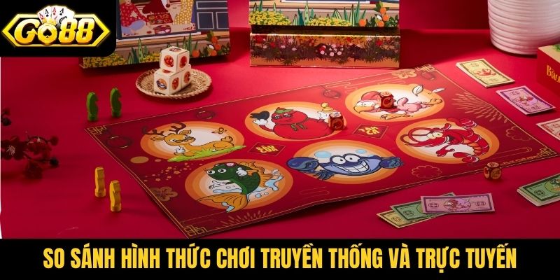 So sánh hình thức chơi truyền thống và trực tuyến